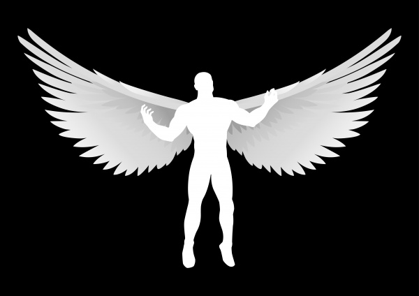 Angel wings guardian of the holy spirit ((eps (50 files)