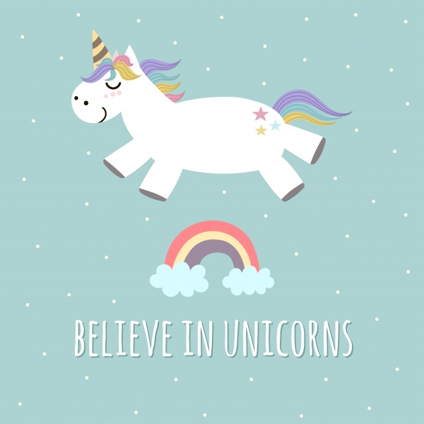 Believe in Unicorns Collection ((png ((eps ((ai (107 files)