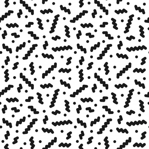 Bundle of Memphis seamless patterns ((png ((eps (54 files)