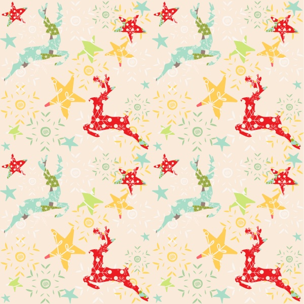 Christmas Seamless Patterns ((eps ((png (96 files)