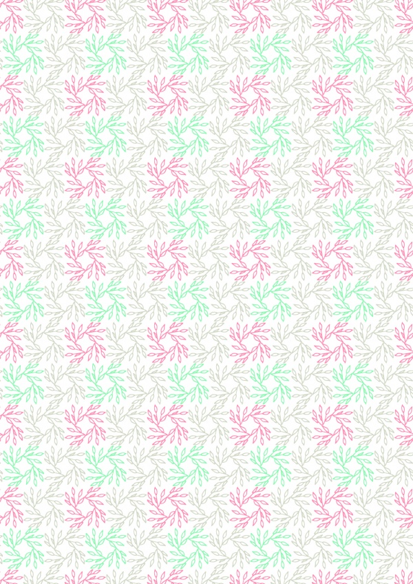 Collection Pia Vegetal pattern ((eps (8 files)