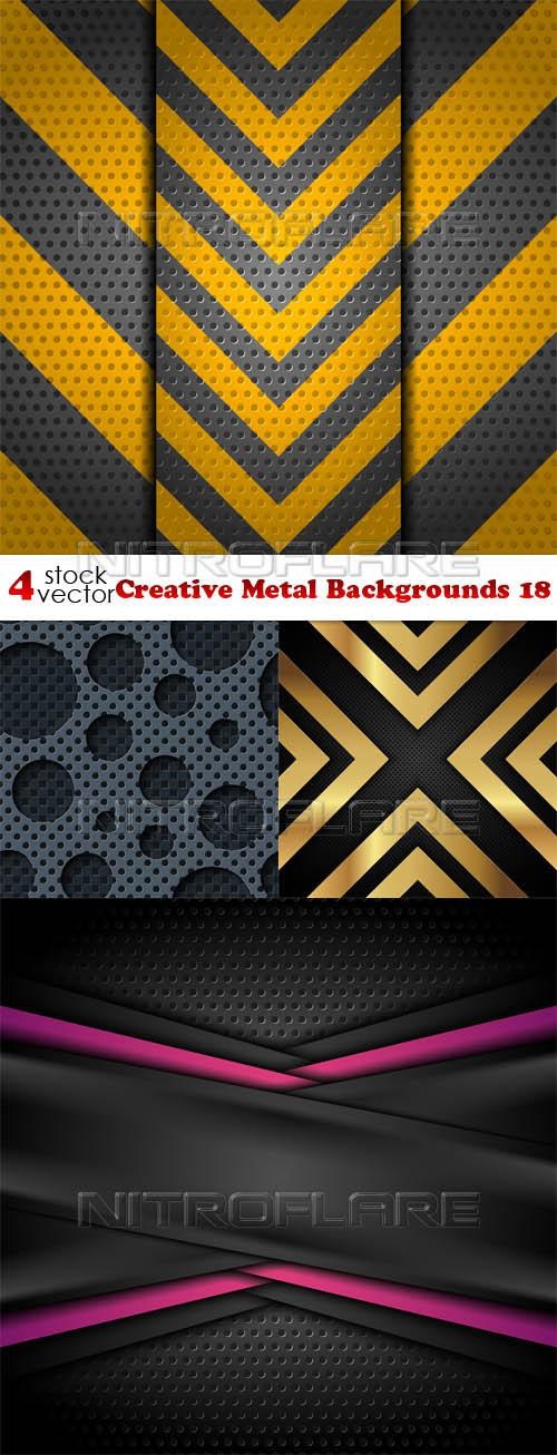 Creative Metal Backgrounds 18 ((aitff (9 files)