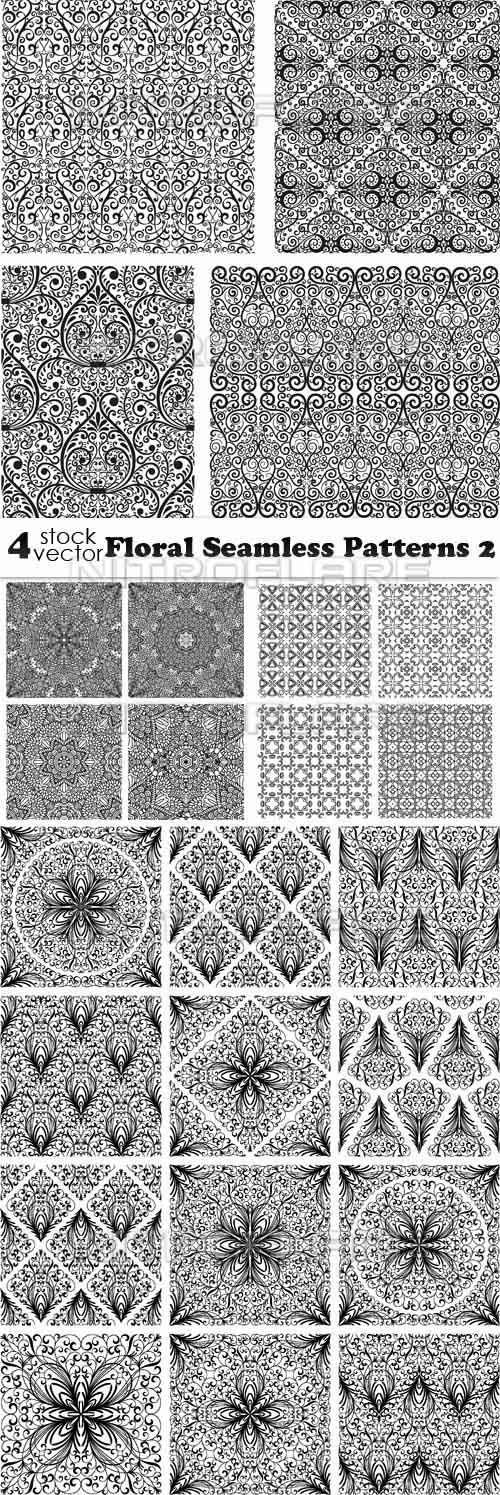 Floral Seamless Patterns 2 ((aitff (8 files)