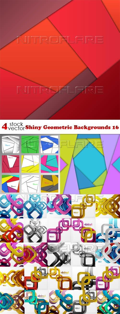 Shiny Geometric Backgrounds 16 ((aitff (8 files)