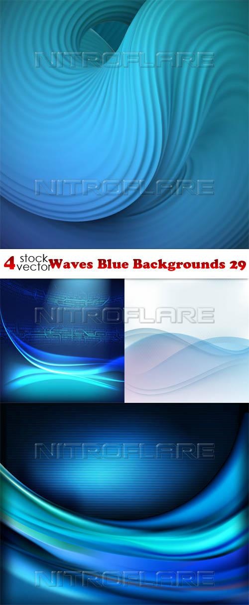 Waves Blue Backgrounds 29 ((aitff (8 files)