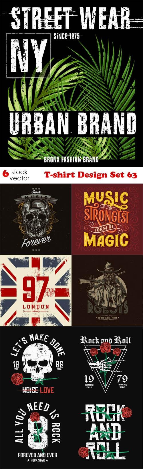 T-shirt Design Set 63 (13 files)