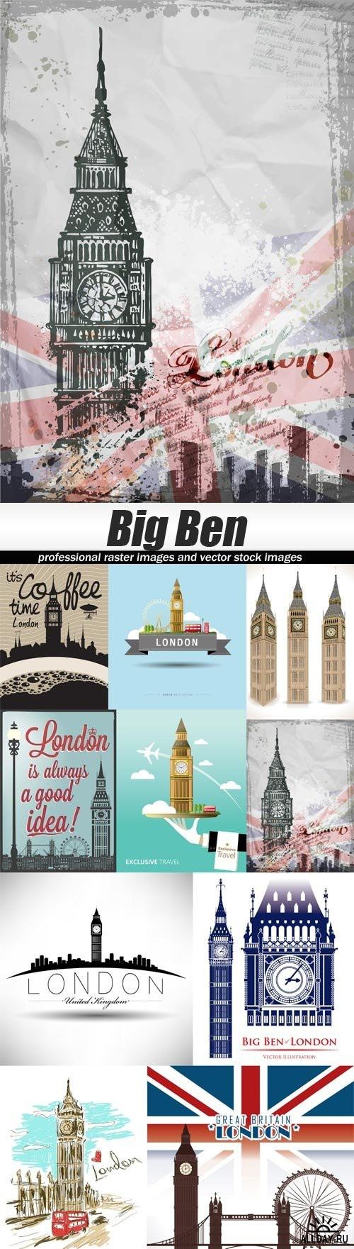 Big Ben.   ((eps (11 files)