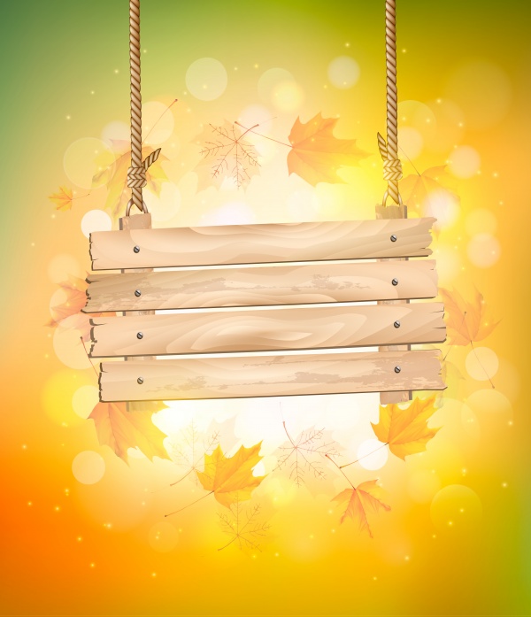Autumn vector background with fruit and leaves, autumn sale banners ((eps (12 files)