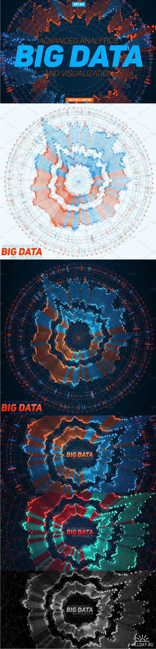 Big Data Circular Graphs Set 9 ((eps (15 files)