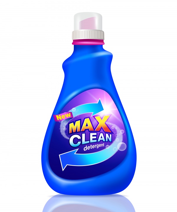 Detergent cleaning packaging vector design ((eps - 2 (12 files)