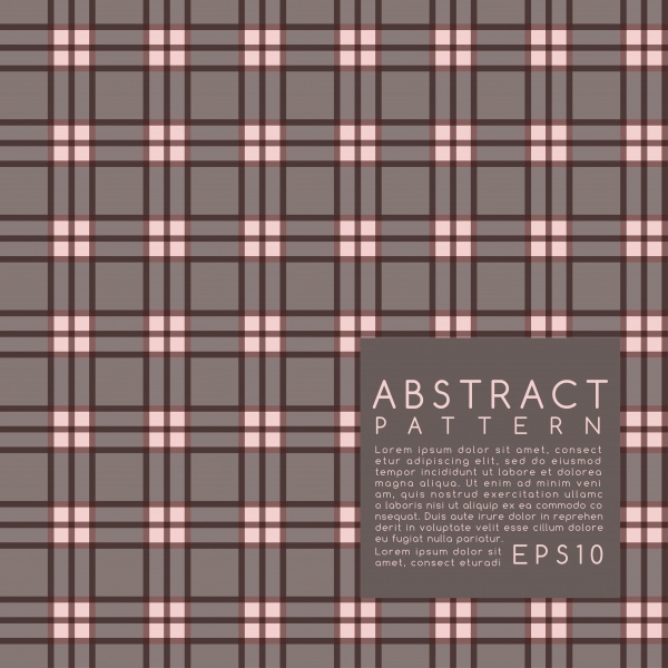Fabric Pattern  Plaid ((eps (50 files)