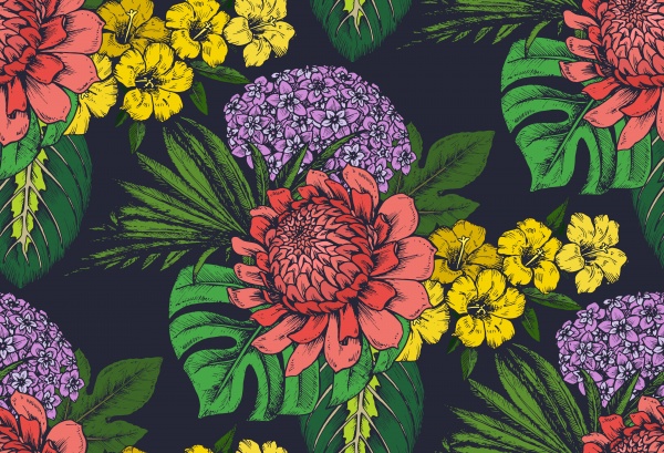 Tropical seamless patterns ((eps - 3 (18 files)