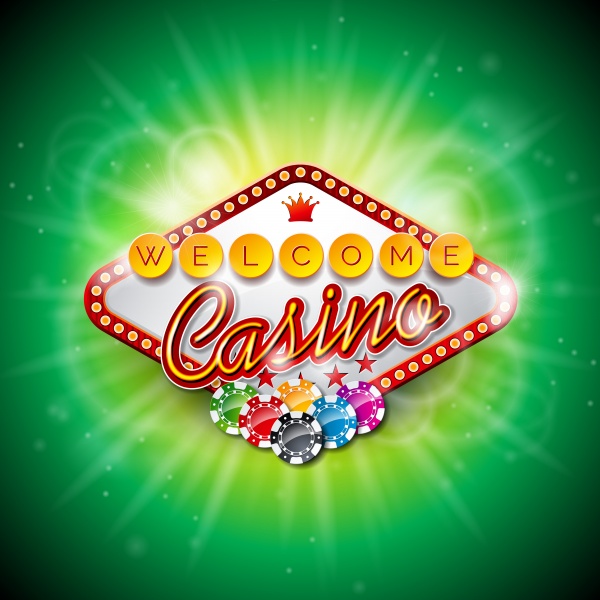 Casino vector design background ((eps (20 files)
