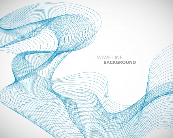 Elegant vector abstract wave line futuristic style background template ((eps (30 files)