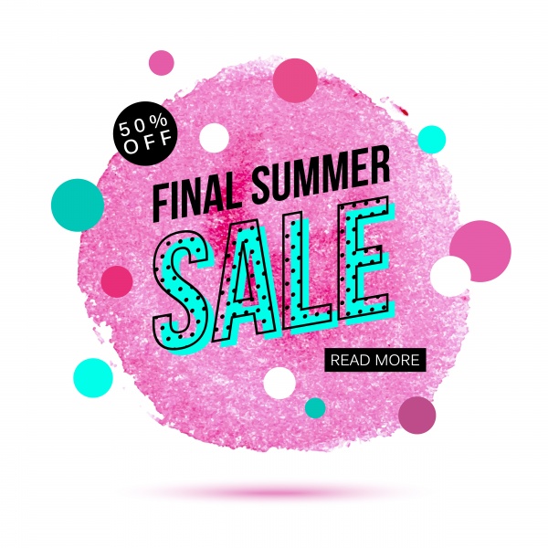 Final summer sale banner ((eps (20 files)