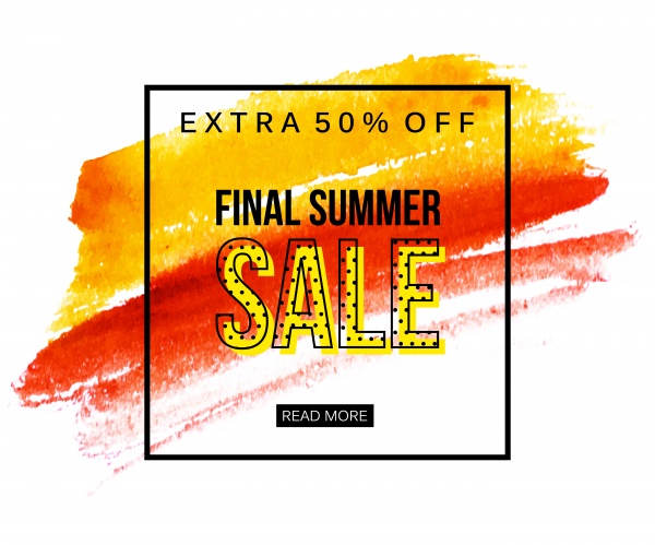 Final summer sale banner ((eps (20 files)