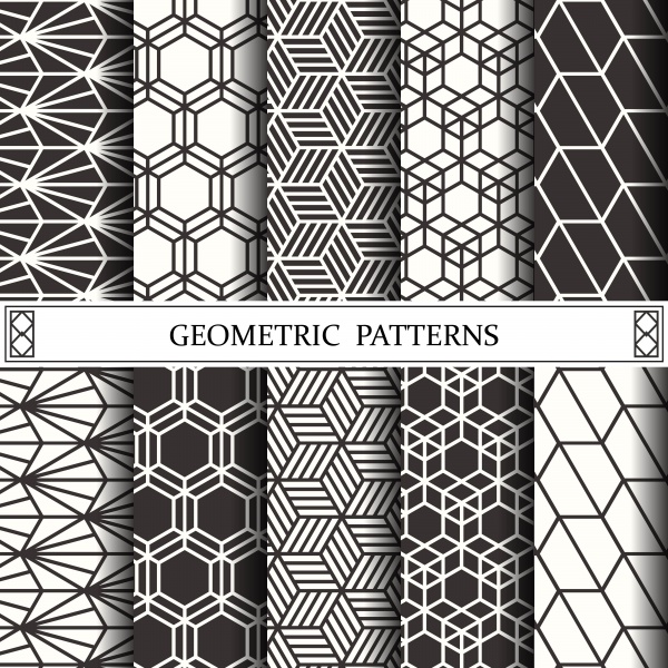 Geometric vector pattern, web page background ((eps (38 files)