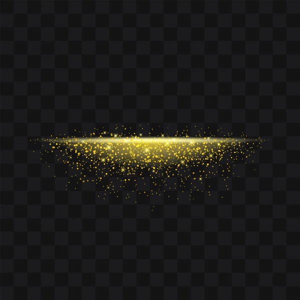 Gold vector glittering sparkling abstract particles on background ((eps (24 files)