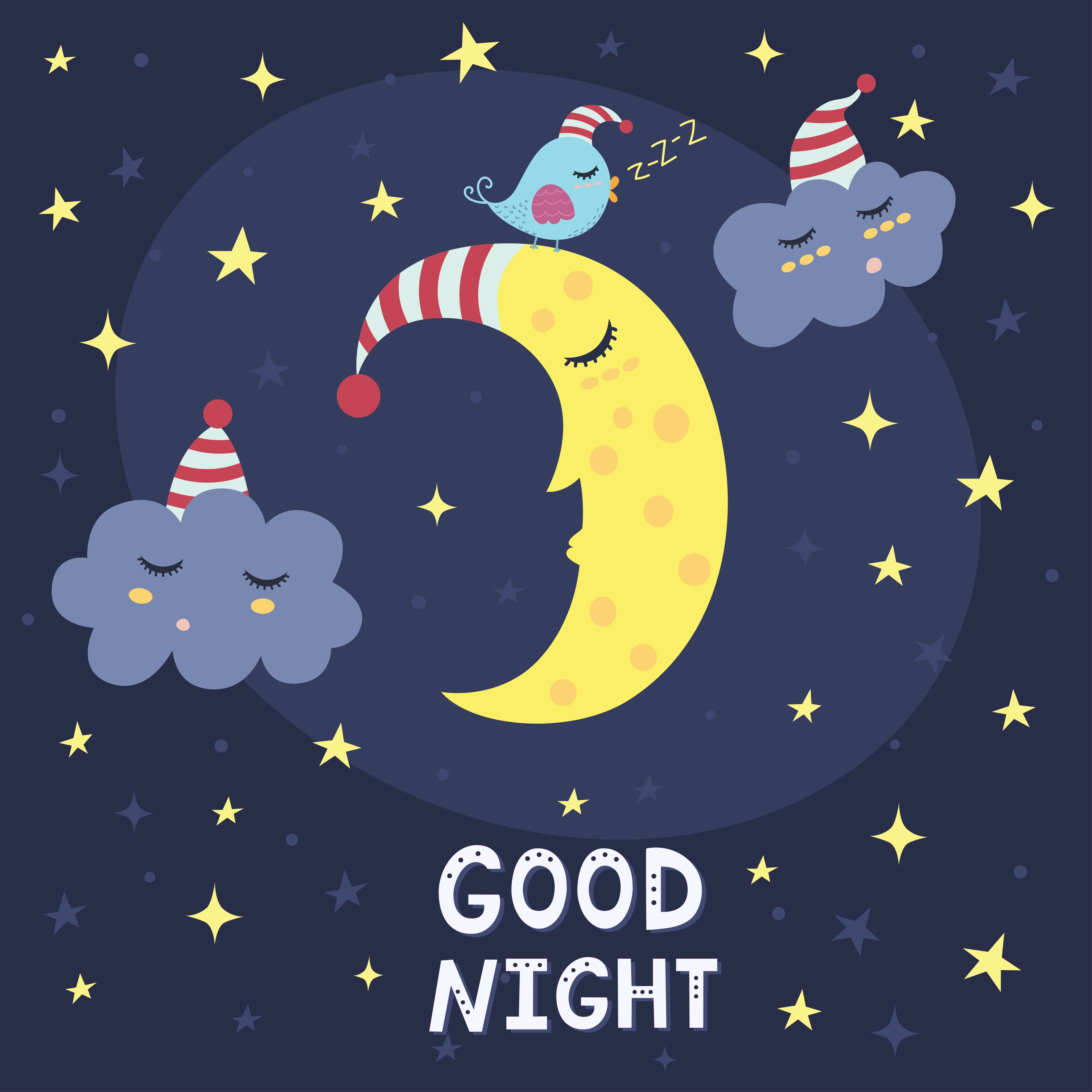 Night card. Good Night вектор. Good Night Cards. Ночь сон вектор рисунок. Good Night little Star.
