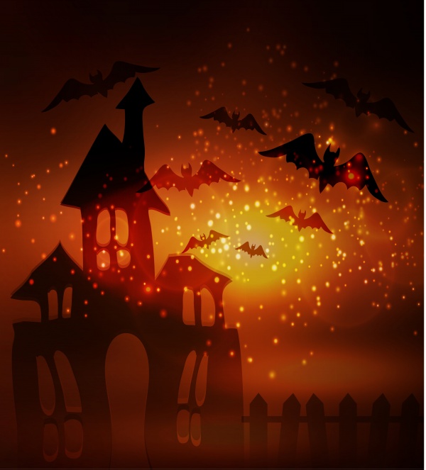 Halloween haunted house ((eps (24 files)