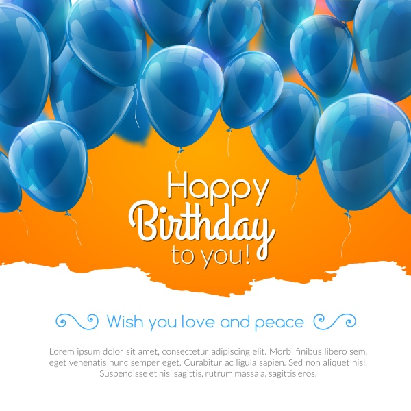 Happy birthday card 5 ((eps (36 files)