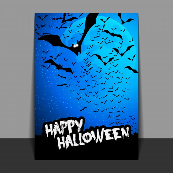 Happy Halloween Card ((eps (92 files)
