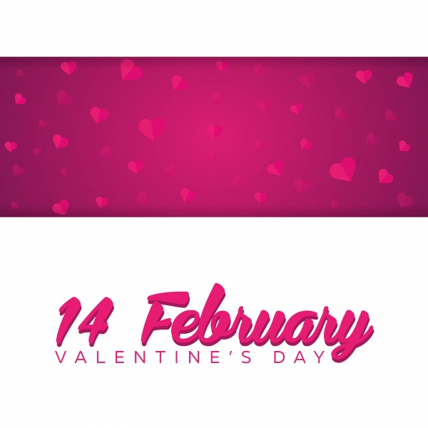Happy Valentines Day. Pink envelope on pink background ((eps (50 files)