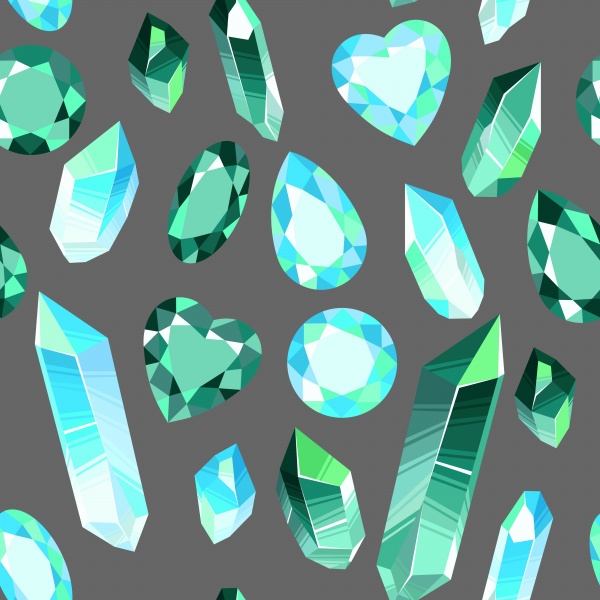 Patterns with Crystals ((ai ((jpg (10 files)