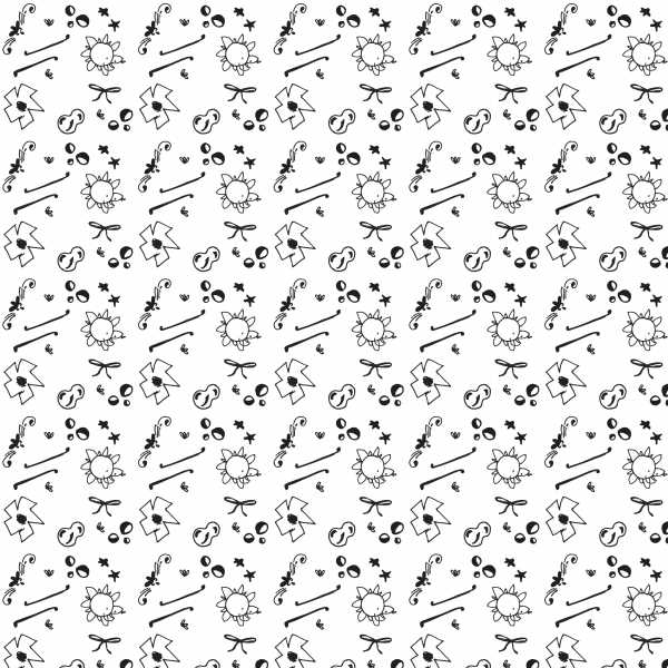 Pen Drawn Art Seamless Patterns ((eps ((ai (88 files)