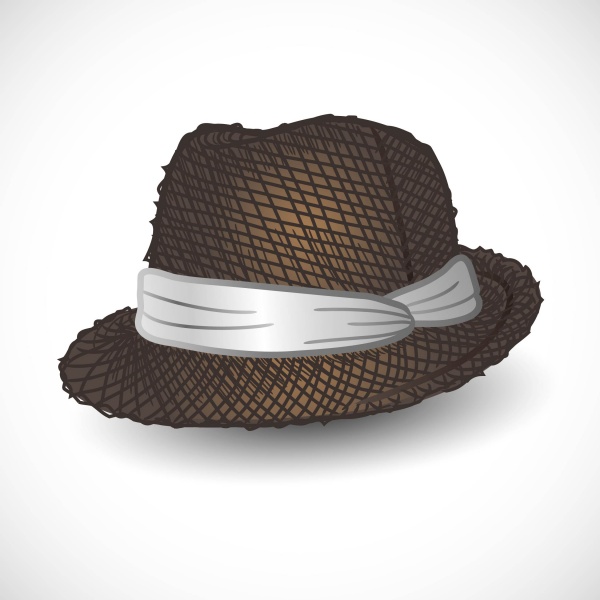 Straw hat headgear vector image ((eps (50 files)