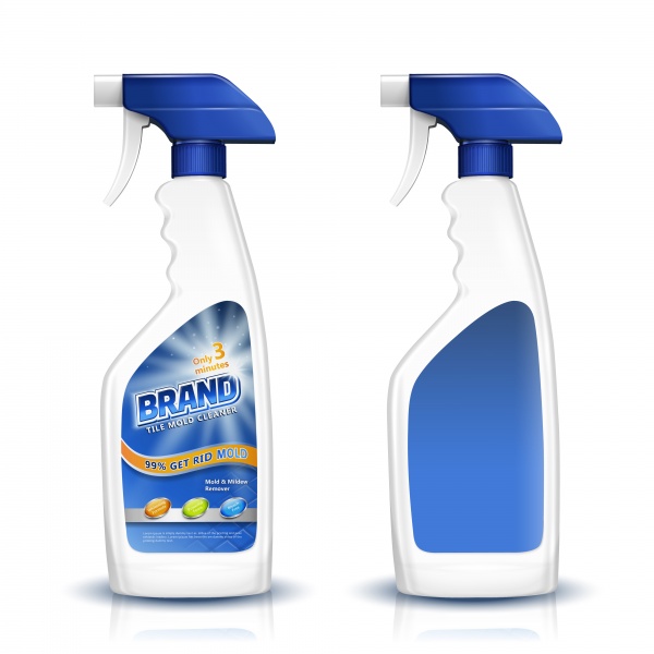 Vector set washing-up liquid advertising templates ((eps (34 files)