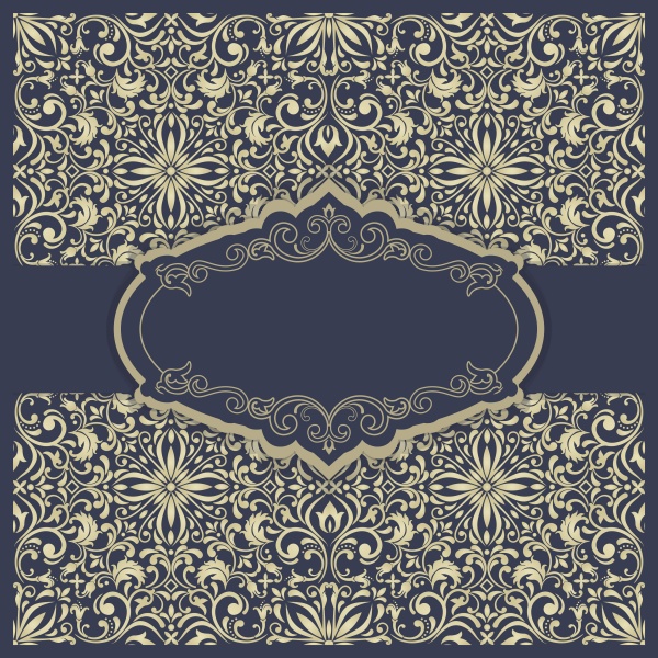 Vintage vector backgrounds for invitations with beautiful patterns ((eps (24 files)