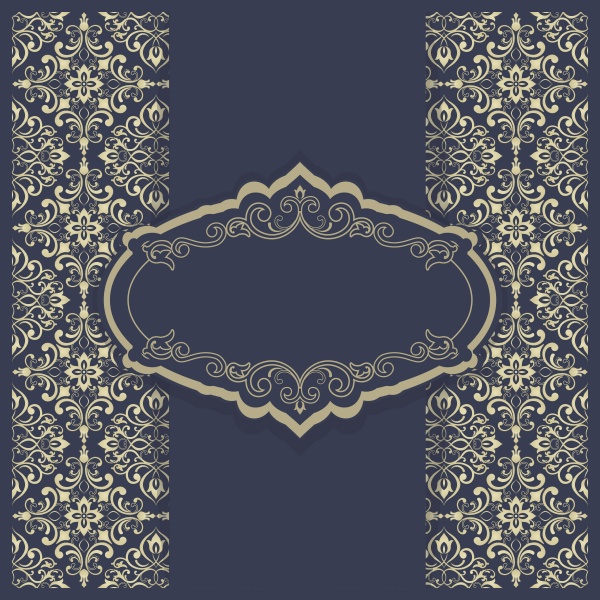 Vintage vector backgrounds for invitations with beautiful patterns ((eps (24 files)