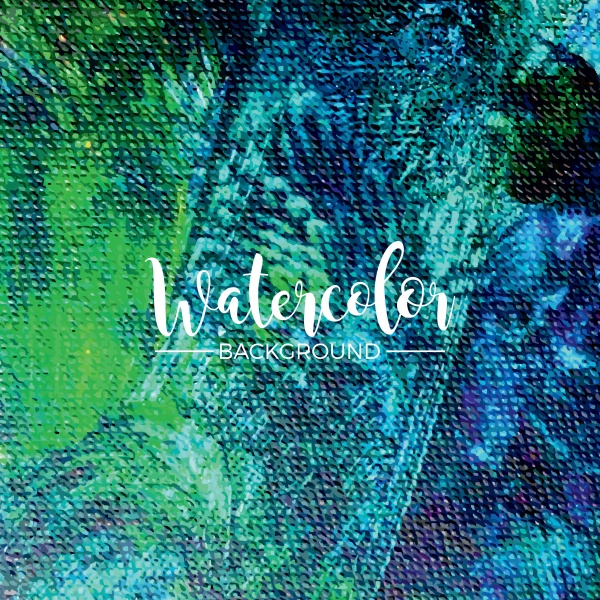 Watercolor vector background ((eps (16 files)