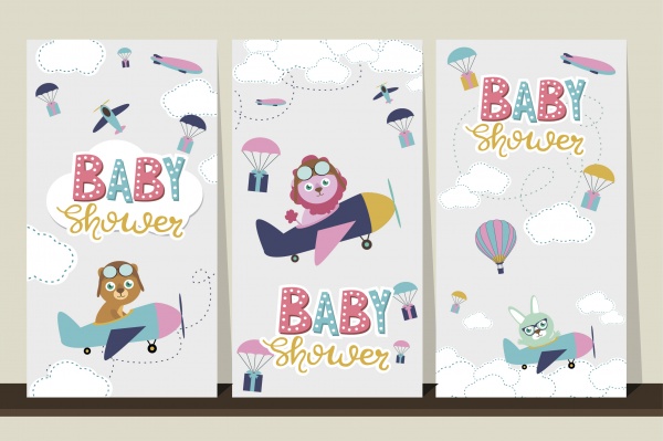 Air Baby illustration pattern ((eps ((ai (26 files)