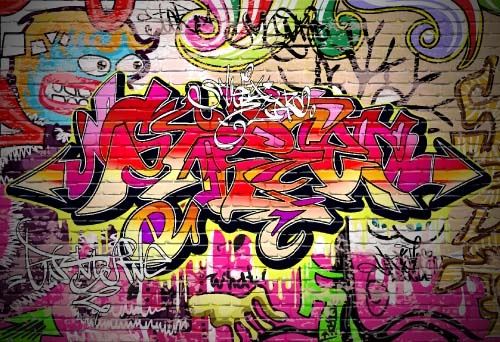 Graffiti wall ((eps (22 files)