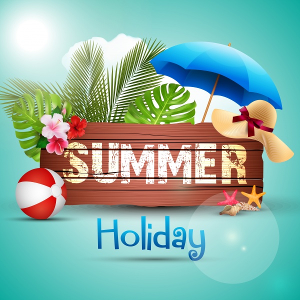 Hello Summer Backgrounds 2 ((ai (12 files)