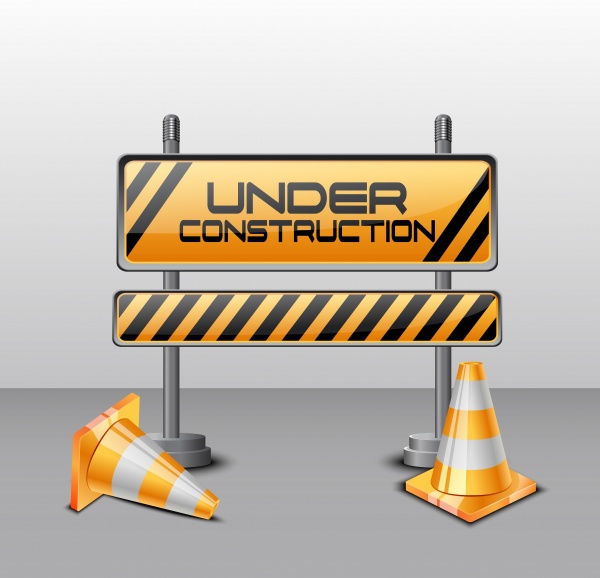 Under construction vector background ((eps (36 files)