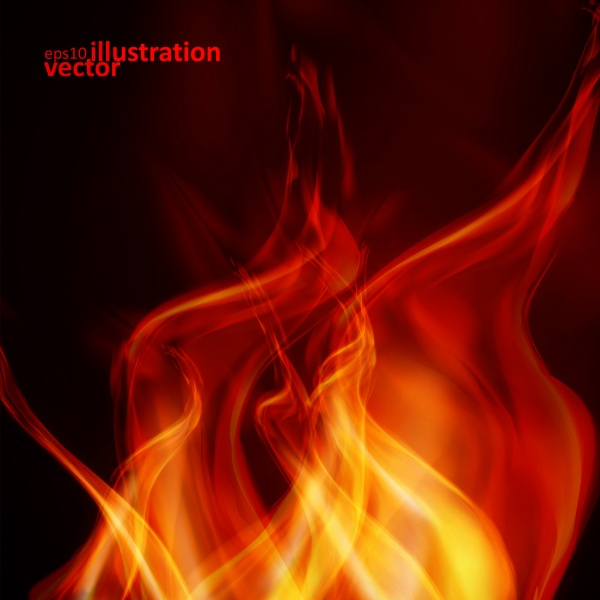 Vector a background picture abstraction fire flames smoke line ((eps (50 files)