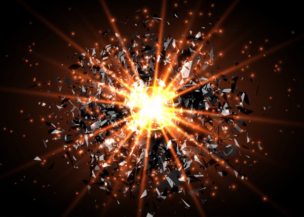 Vector abstract explosion background ((eps (36 files)