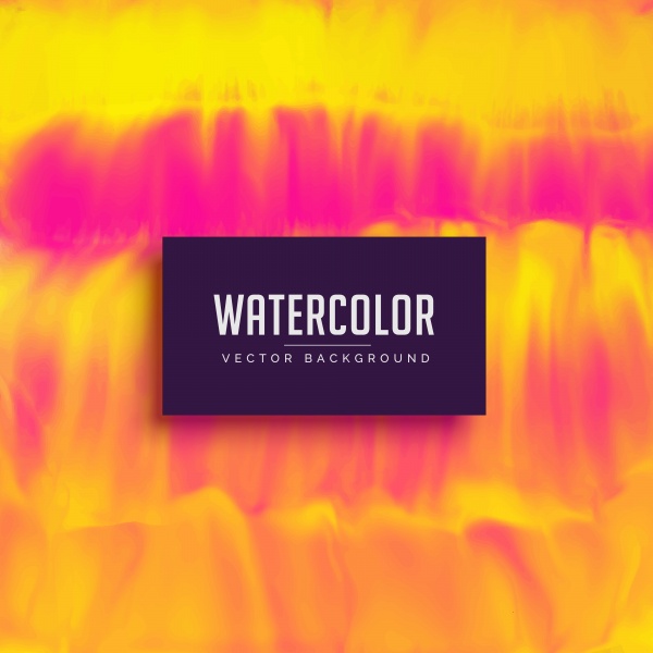 Vector colorful watercolor stain abstract background ((eps (38 files)