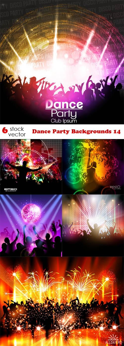 Dance Party Backgrounds 14 ((aitff (13 files)
