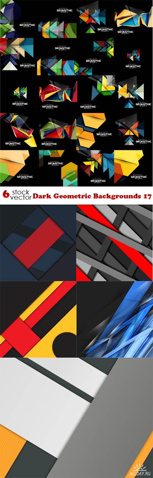 Dark Geometric Backgrounds 17 ((aitff (13 files)
