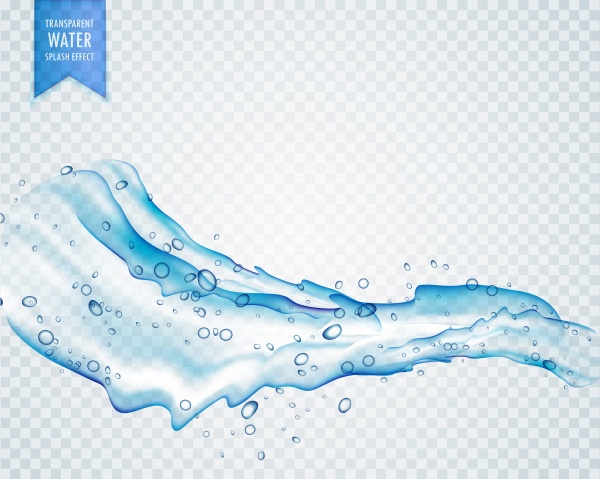 Realistic water splash and fluid drop effect ((eps (20 files)