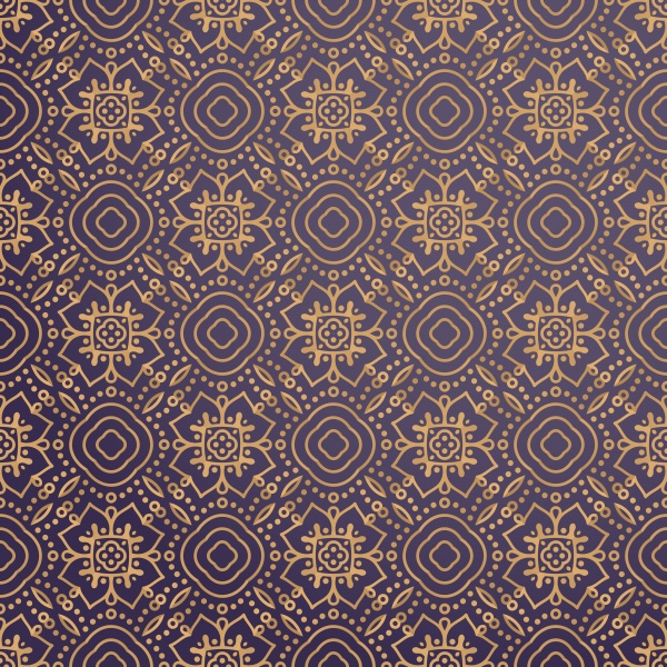Luxury ornamental mandala design background in gold color vector ((eps (18 files)