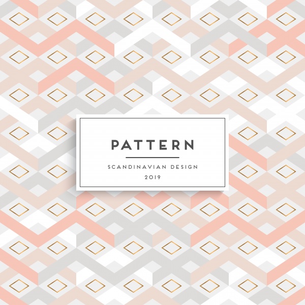 Pastel colors vector seamless pattern with triangles, geometric mosaic art print ((eps (18 files)
