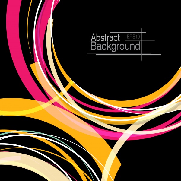 Abstract minimal geometric round circle shapes design background ((eps (24 files)