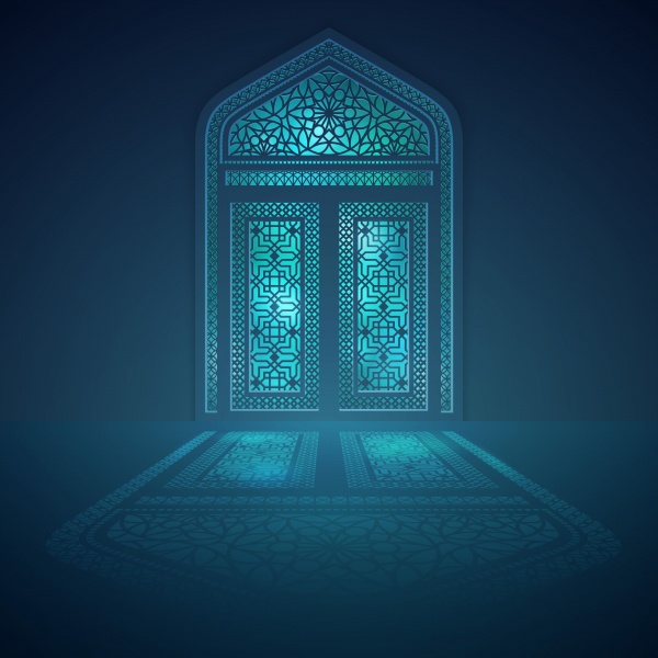 Arab and Islamic design template ((eps (48 files)