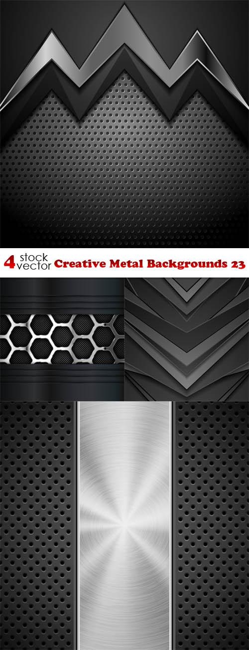 Creative Metal Backgrounds 23 ((aitff (9 files)