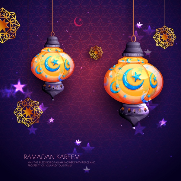 Ramadan kareem religion celebration decorative illustration ((eps (12 files)